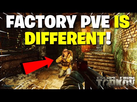 Escape From Tarkov PVE - Factory Is DIFFERENT In PVE! Here's What You NEED TO KNOW!