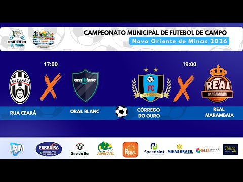 RUA CEARÁ X ORAL BLANC - CÓRREGO DO OURO X REAL MARAMBAIA-