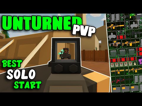 How I Went From NOTHING To RICHEST As a Solo - Unturned PvP Survival