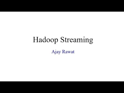 15-Hadoop Streaming