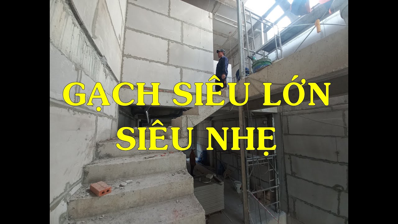 Gạch bê tông chưng áp khổ lớn có ngàm âm dương - Xây nhà phố tại P. Linh Đông, Tp.Thủ Đức | SAKO VN