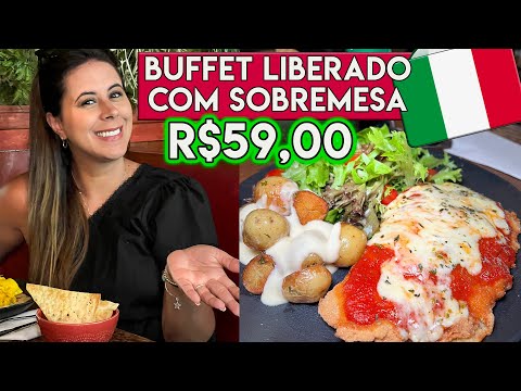 Viralizou Italiano com Buffet Liberado por R$59,00 no Eccelenza