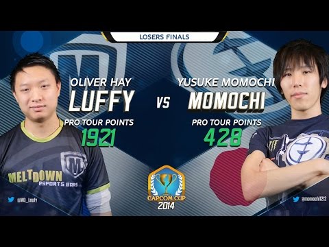 USFIV: MD Luffy vs EG Momochi  - Capcom Cup 2014 - Losers Finals