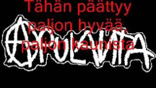 Apulanta - Armo (lyrics)