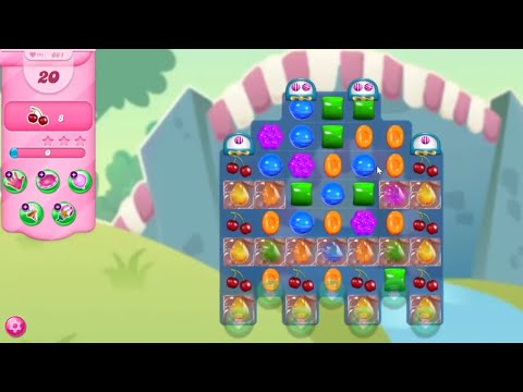 Candy Crush Saga LEVEL 661 NO BOOSTERS (new version)