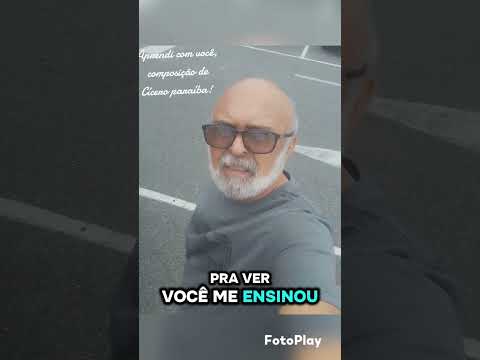 Aprendi com você, composição de Cícero paraíba, produção musical, de Cristiano Santa Cruz!