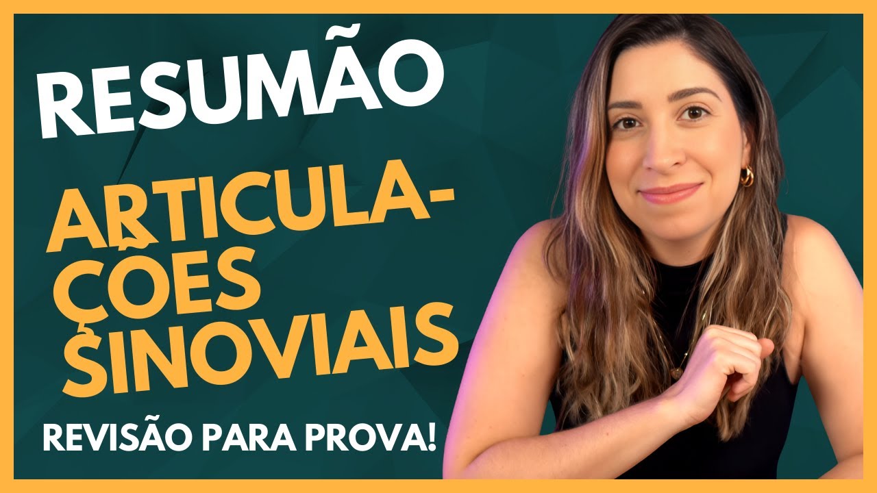 Resumão: ARTICULAÇÕES SINOVIAIS