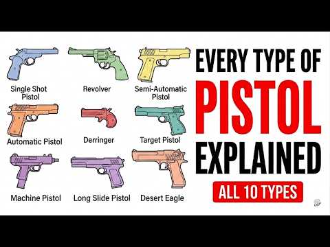 Every Type Of Pistol Explained — All 10 Types