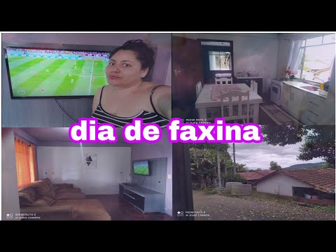 dia de faxina + jogo do Brasil |Camila Borba
