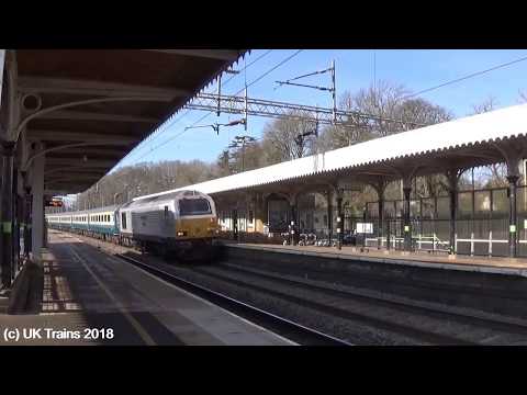 (HD) 67029 working Burton Sidings - Wembley Yard (24th February 2018)