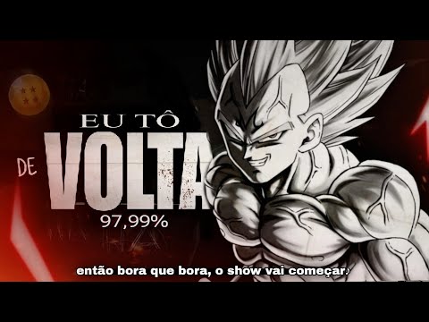 ♪ Rap maromba (Vegeta) - Eu tô de Volta 97% | Gym motivation music, Konde LK ⚡🔥