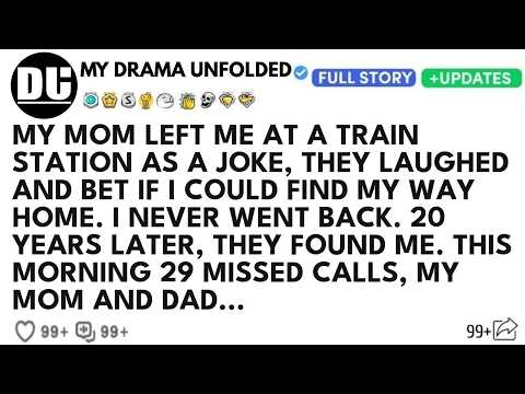 My Mom Left Me At A Train Station As A Joke, They Laughed And Bet If I Could Find My Way Home…