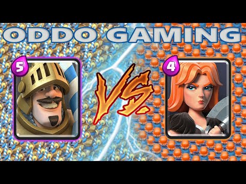 PRINCE VS VALKYRIE - CLASH ROYALE BATTLE #167