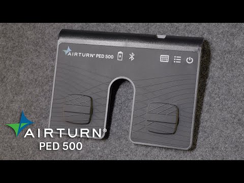 AIRTURN PED500 Professional Silent Wireless Bluetooth Foot Controller image 10
