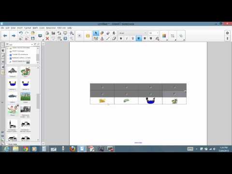 Part of a video titled Smartboard Notebook Game: Create a simple Matching Game - YouTube