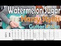 Watermelon Sugar, Harry Styles, Guitar Lesson, Chords, Riff, Strumming Pattern, Tab