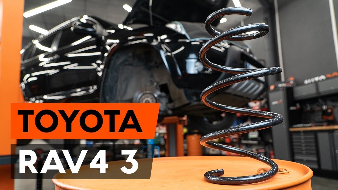 Byta fjädrar fram på Toyota RAV4 III – utbytesguide