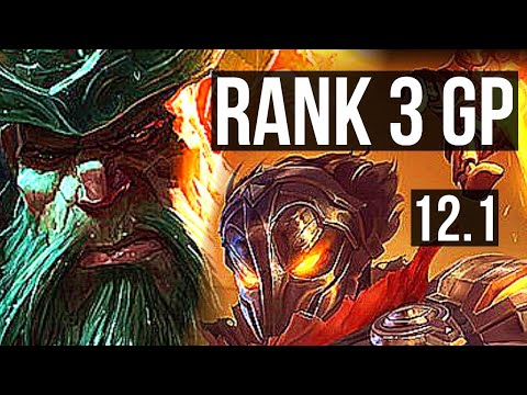 GANGPLANK vs VIKTOR (TOP) | Rank 3 GP, 6 solo kills, 10/2/7 | KR Master | 12.1