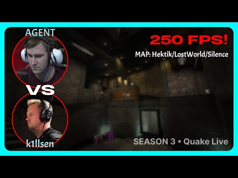 AGENT vs k1llsen | 250FPS Quake Season 3