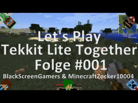 Let's Play Tekkit Lite Together #001 - Eine neue Spielart [DE / GER] [HD]