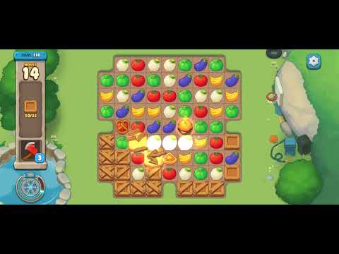 [Gameplay] We Bare Bears Match3 - Level 110 (No Boosters)