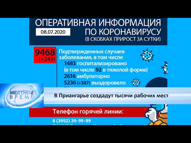 В Приангарье создадут тысячи рабочих мест