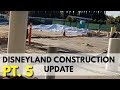 Disneyland And Pixar Pier Construction Update Pixar Pier Parking Lot Small World 02 24 18 Pt 5