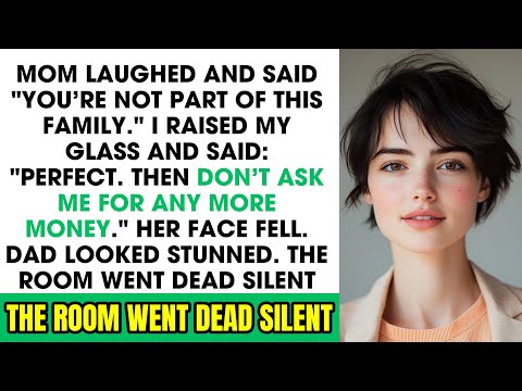 My Mom Said “You’re Not Even Family” at Dad’s Party — So I Said One Thing That Ended ...and