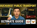 How To Use Public Transport In Bucharest Metro Buses Trams Travel Tips