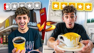 $1 Coffee VS $1,000 Coffee! (REAL 24 KARAT GOLD)