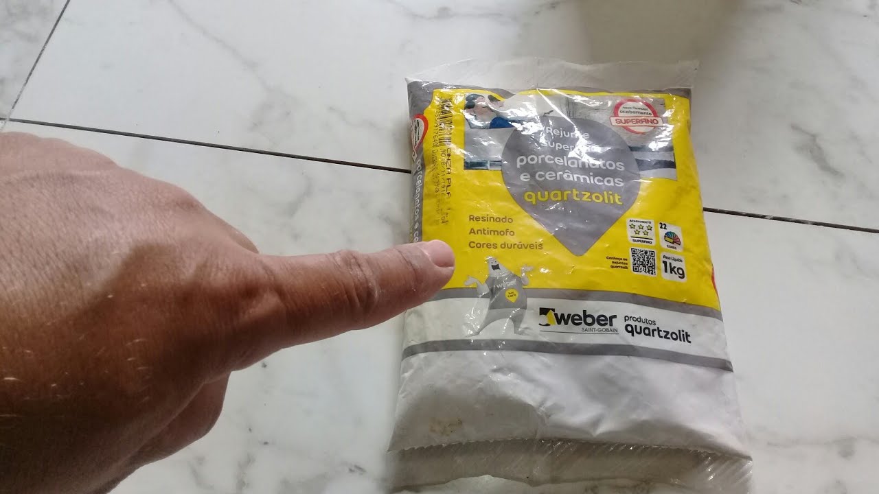 COMO PREPARAR REJUNTE SUPERFINO DA QUARTZOLIT