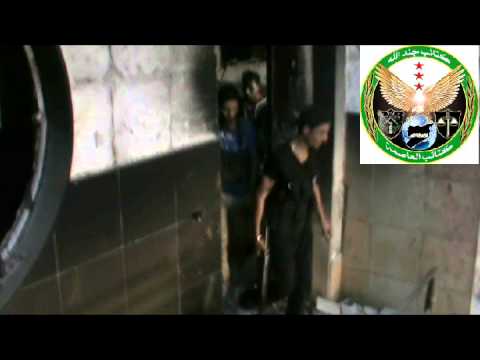 تمشيط كتائب جند الله للأبنية التي تتمركز بها قوات النظام في منطقة حوش بلاس في ريف دمشق