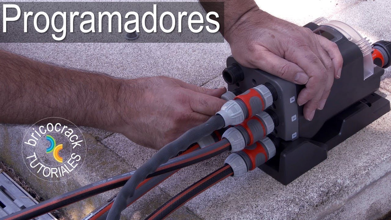 Claves para usar y elegir programadores de riego (Bricocrack)