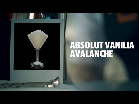 ABSOLUT VANILIA AVALANCHE DRINK RECIPE - HOW TO MIX