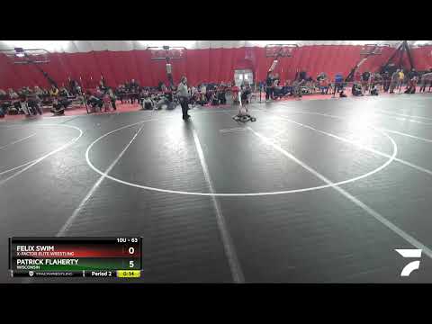 63 Lbs Champ. Round 1 - Felix Swim, X-Factor Elite Wrestling Vs Patrick Flaherty, Wisconsin F2b7