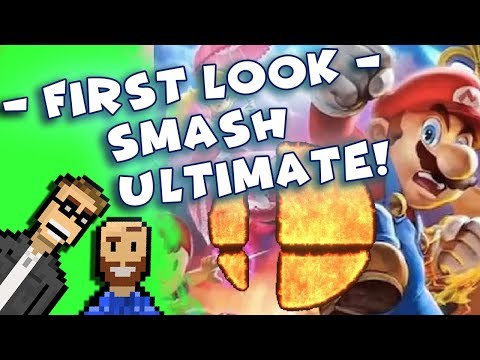 Smash Ultimate First Look! Super Smash Bros. Ultimate 2-Player | Nintendo Switch | The Basement