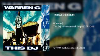 Warren G - This D.J. (Radio Edit)