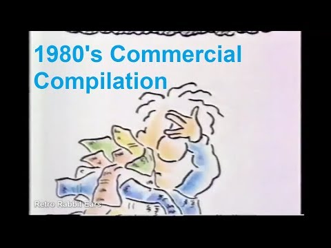 1980s TV Commercial Compilation From 1987-1988