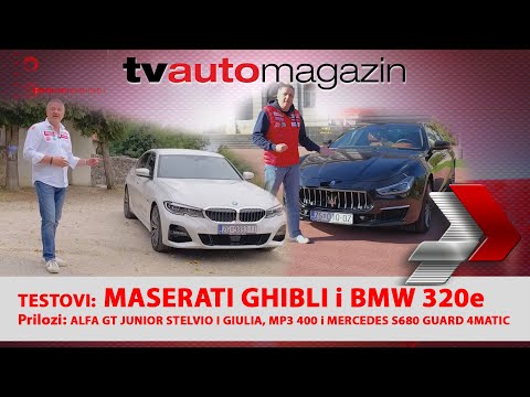 TV Automagazin S11 07 - BMW320e i Maserati Ghibli GranLusso Diesel Zegna Edition