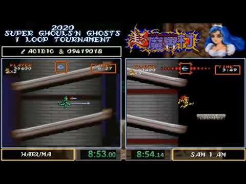 Super Ghouls'n Ghosts Speedrun 1 Loop Tournament 2020 English Restream