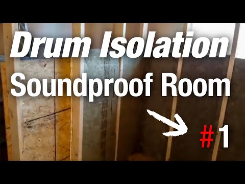 Drum Isolation Soundproof Room #1