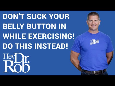 How to Brace Your Core PROPERLY & Keep Your Back/Spine SAFE During a Workout!