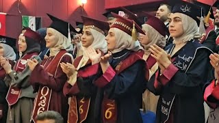 من مدينة #إيلازغ في #تركيا في حفل تكريم الخريجين السوريين في جامعة #الفرات.