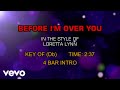 Loretta Lynn - Before I'm Over You (Karaoke)