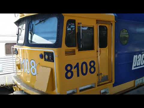 8108 at Parklands/Keswick SA shunt "The Ghan". Sun 13th Jan 2019