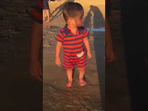 Kaustubh Serla first time @ Beach