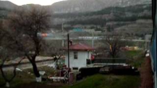 preview picture of video 'Leaving Kislovodsk by EMU'