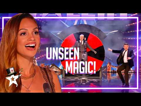 NEVER SEEN BEFORE Magic on Britain's Got Talent!