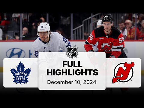 NHL Highlights | Maple Leafs vs. Devils | December 10, 2024