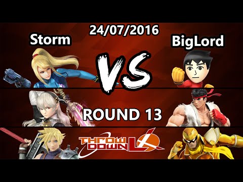 Throwdown LX #9 - FTW | Storm (ZSS, Corrin, Cloud) vs FTW | BigLord (Mii-B, Ryu, CF) - SSB4 RR13